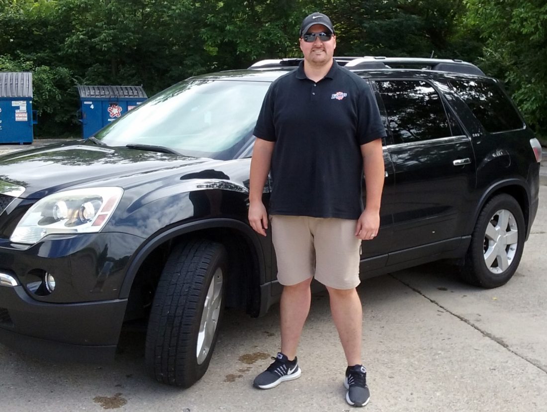 Fort Wayne Komets assistant coach Olivier Legault driving toward
